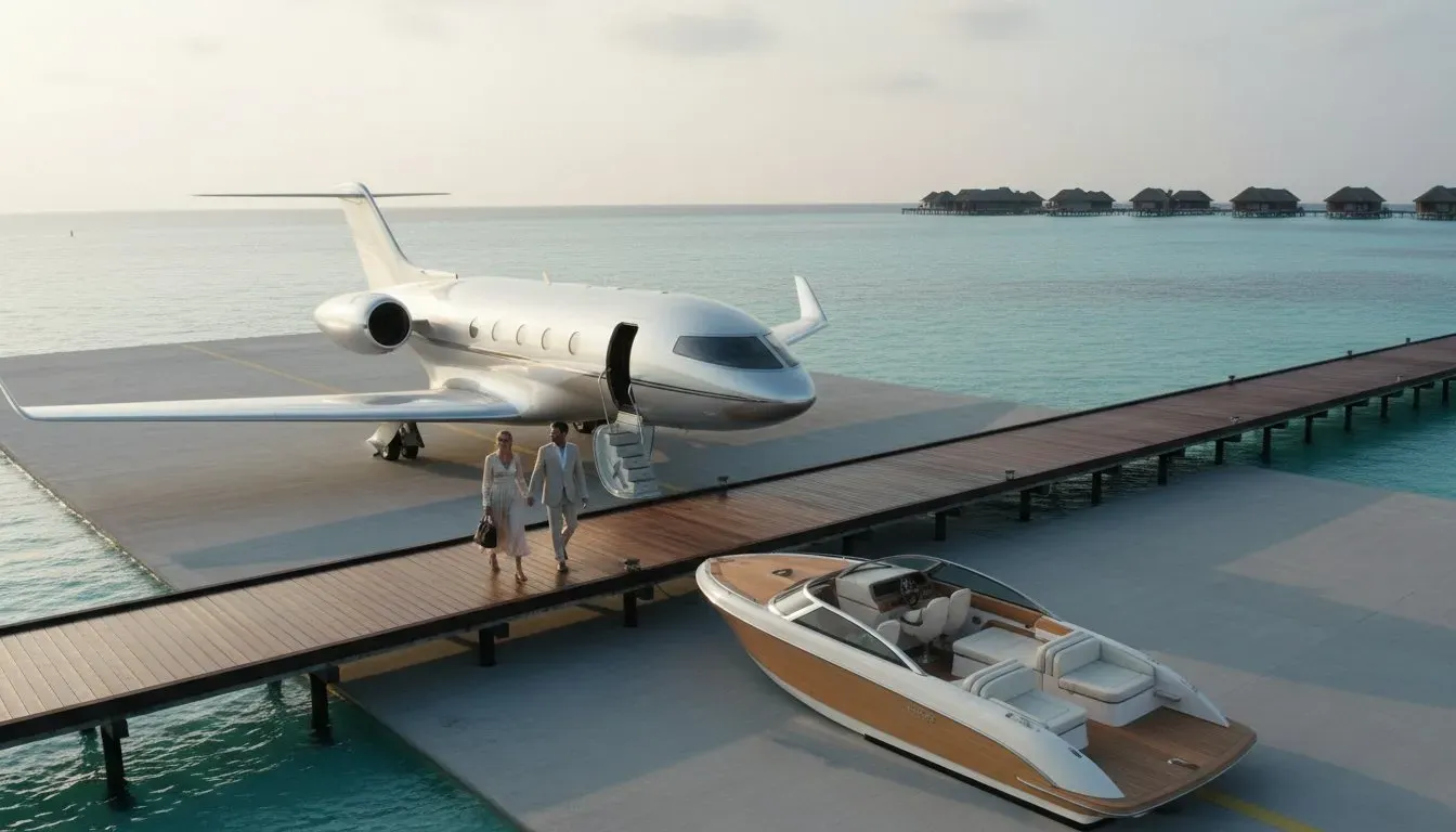 Private seaplane terminal