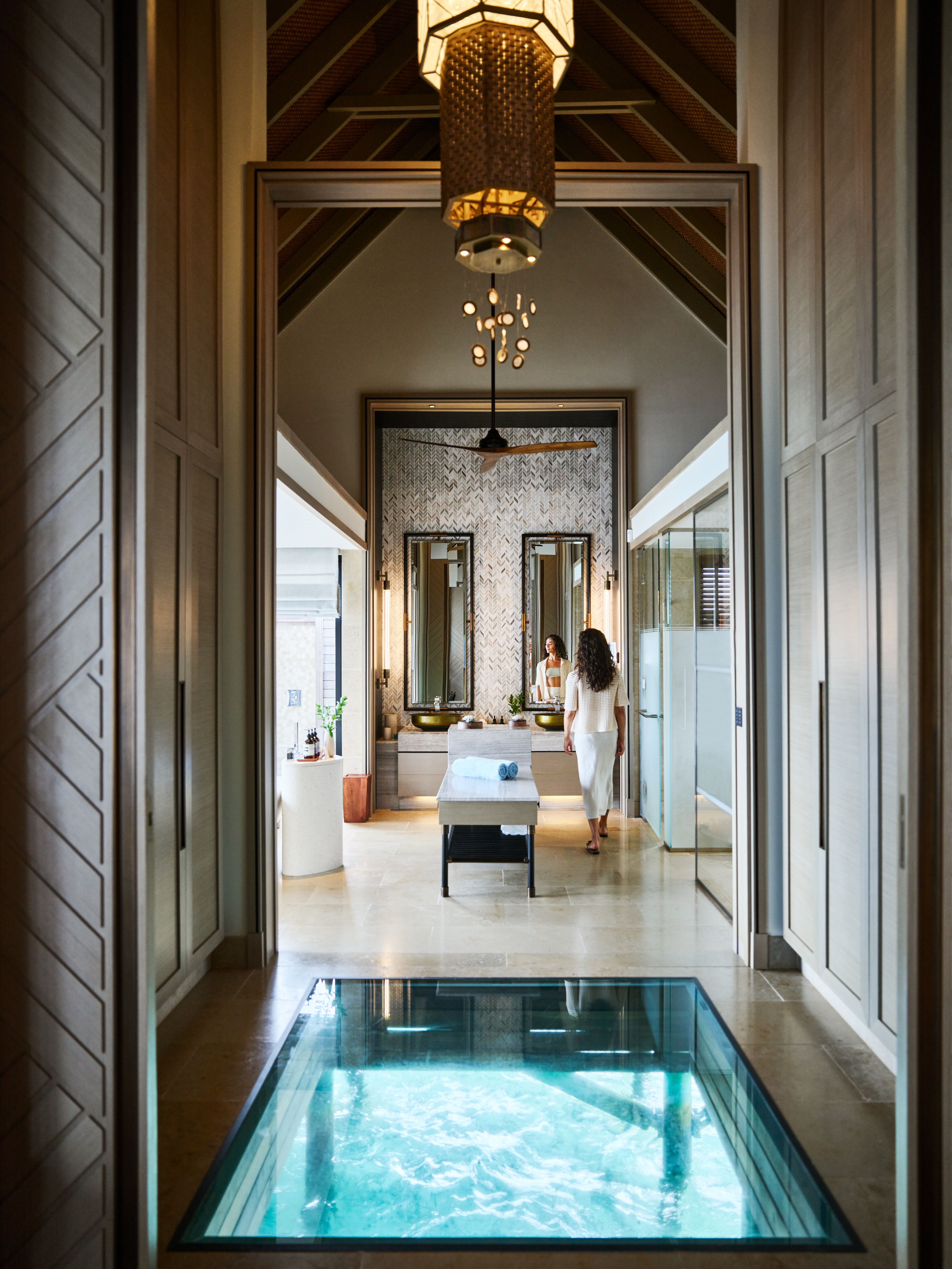 Luxury pool villa